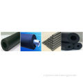 black closed cell rubber foam pipe pvc nbr insulation for air conditioner